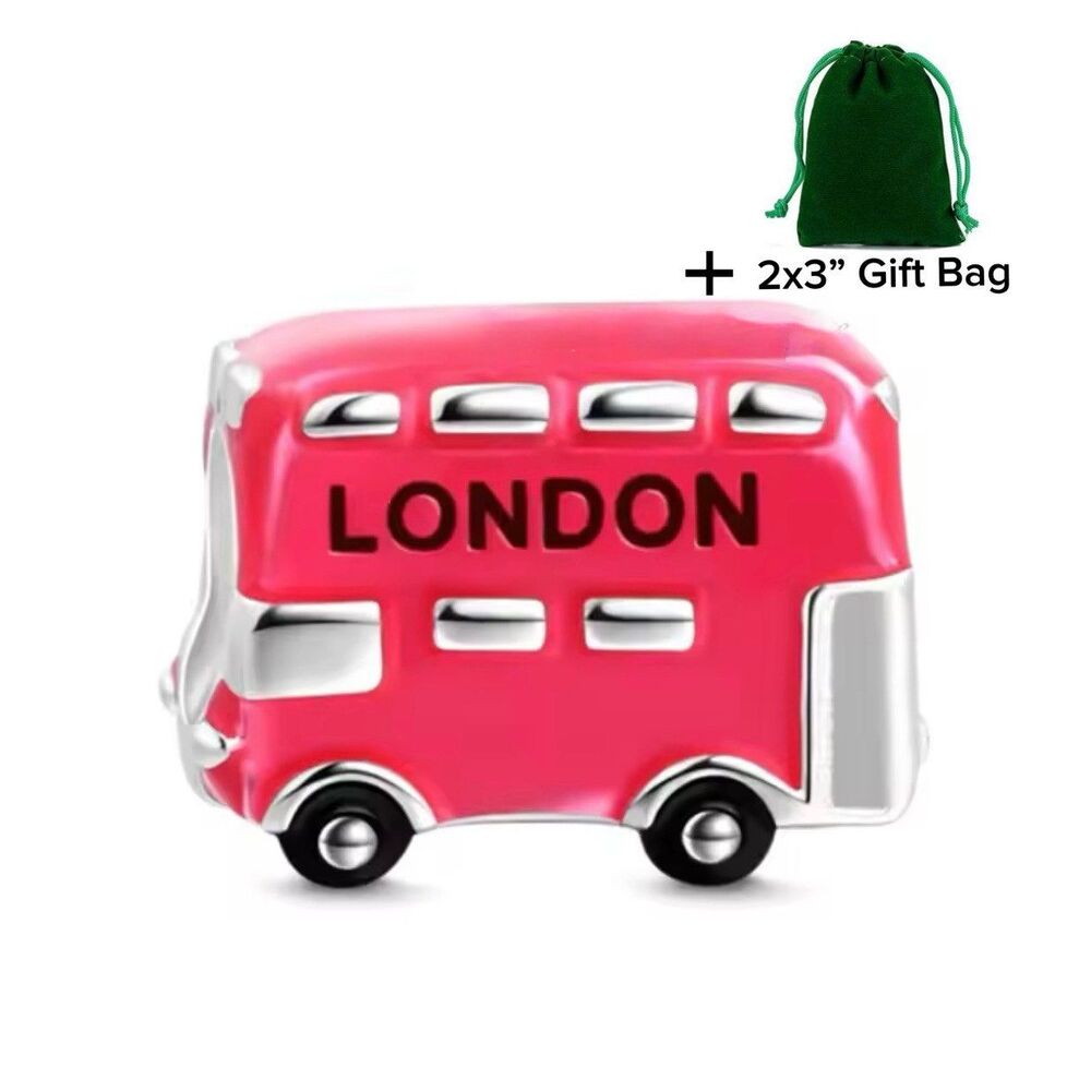 London Bus Charm | 925 Silver | Brand New